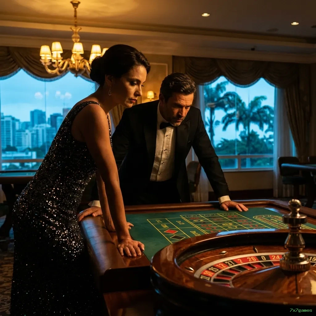 Roleta e blackjack 7x7games